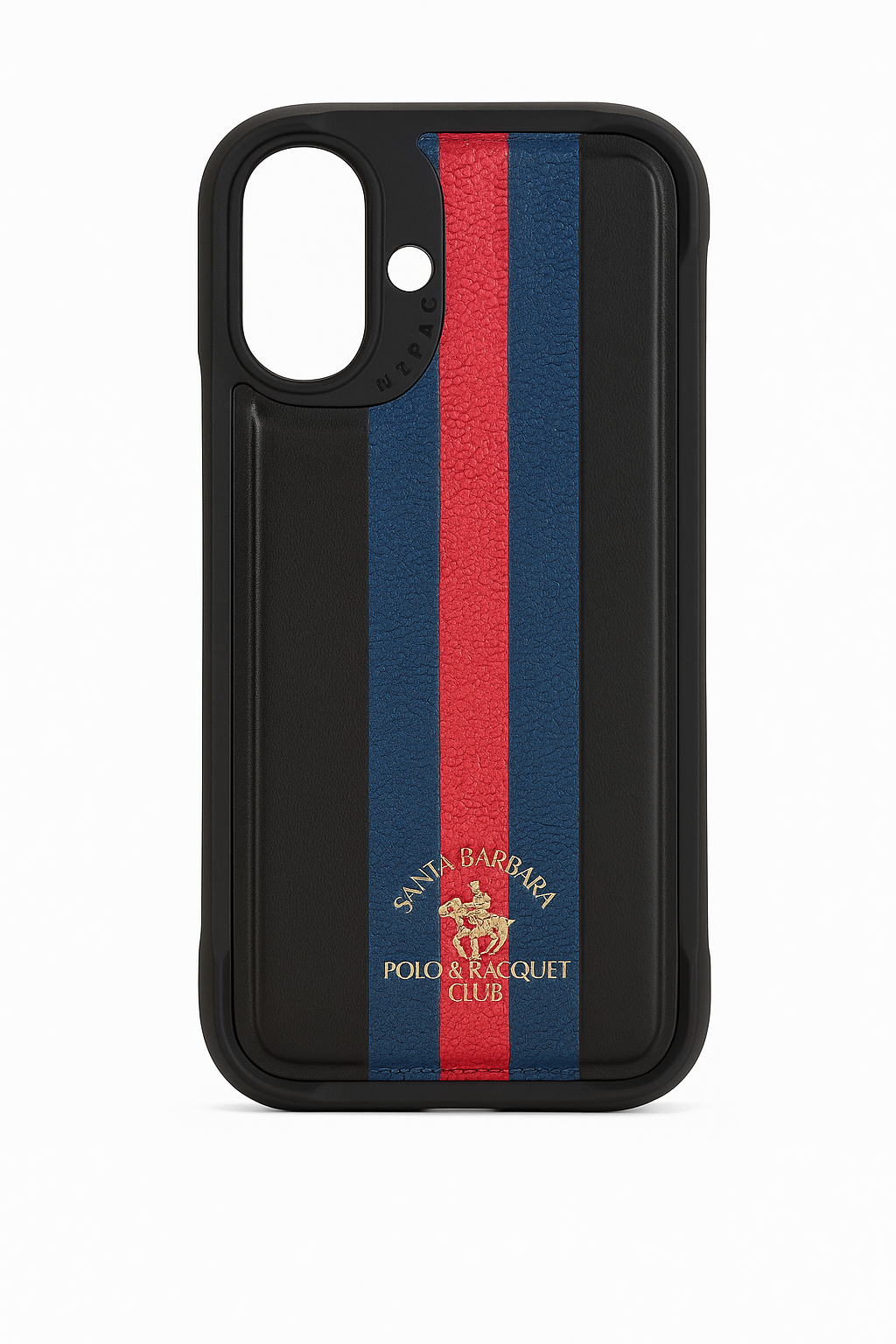 I phone 16 plus Santa Barbara Polo Raquet Club Barton Series for iPhone  (Blue & Red)