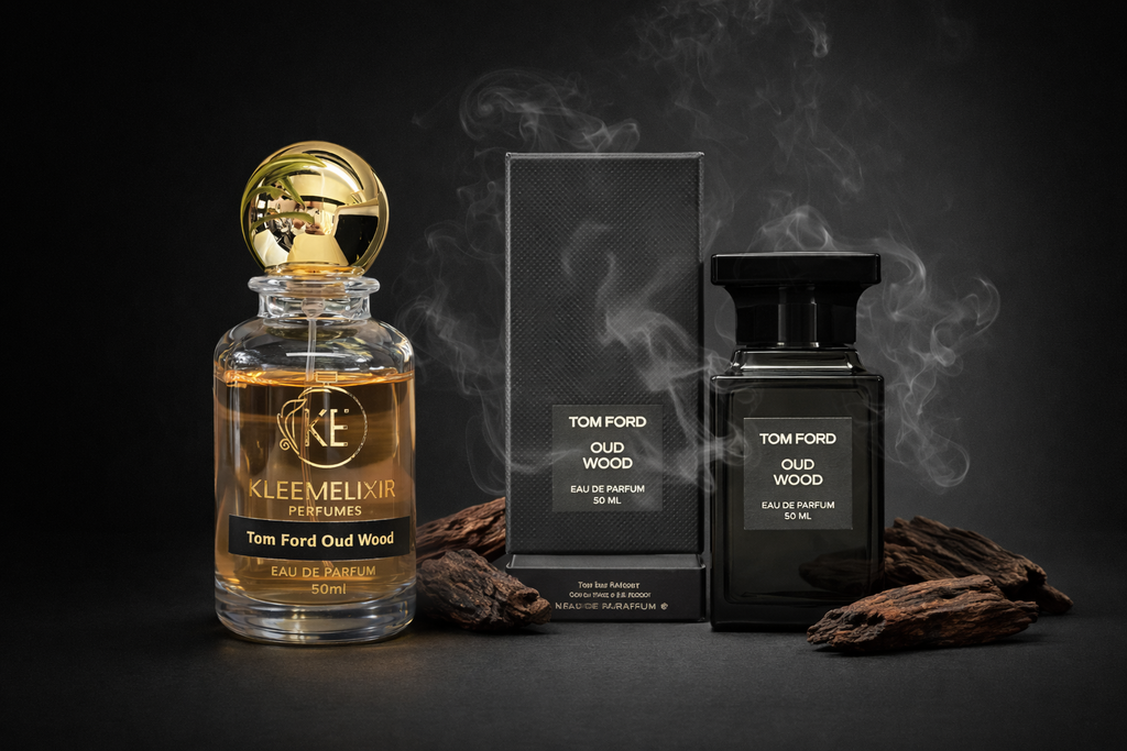 The perfume made by kleemelixir 50 ml same as original tom ford oudwood