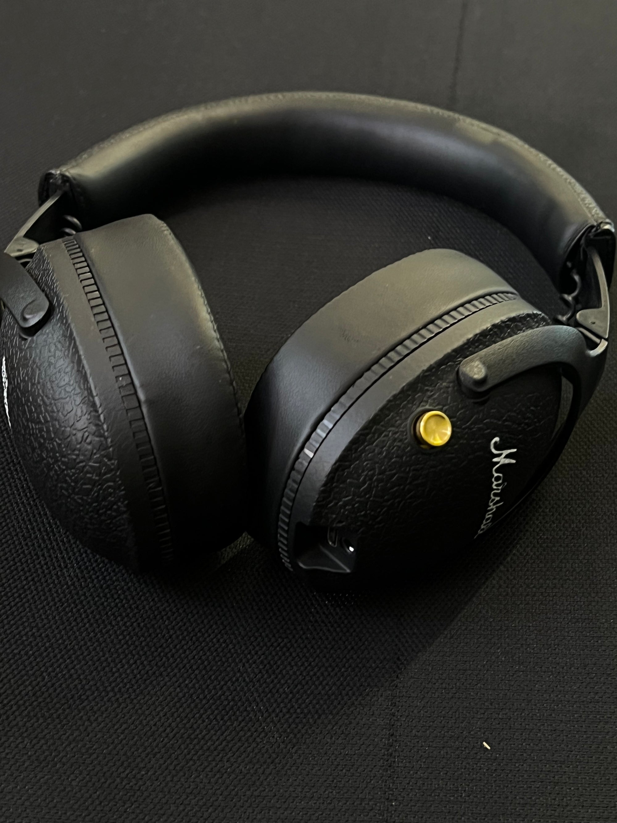 Black headphone