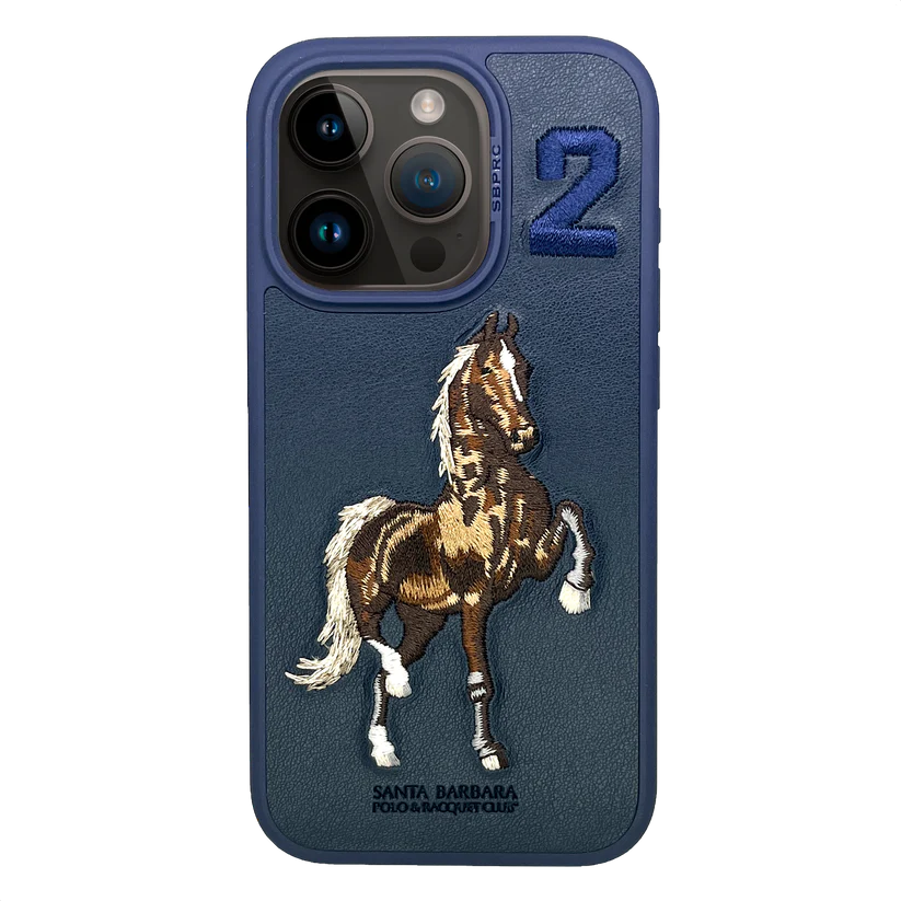 iPhone 16 Pro Boris Series Genuine Santa Barbara Leather Case