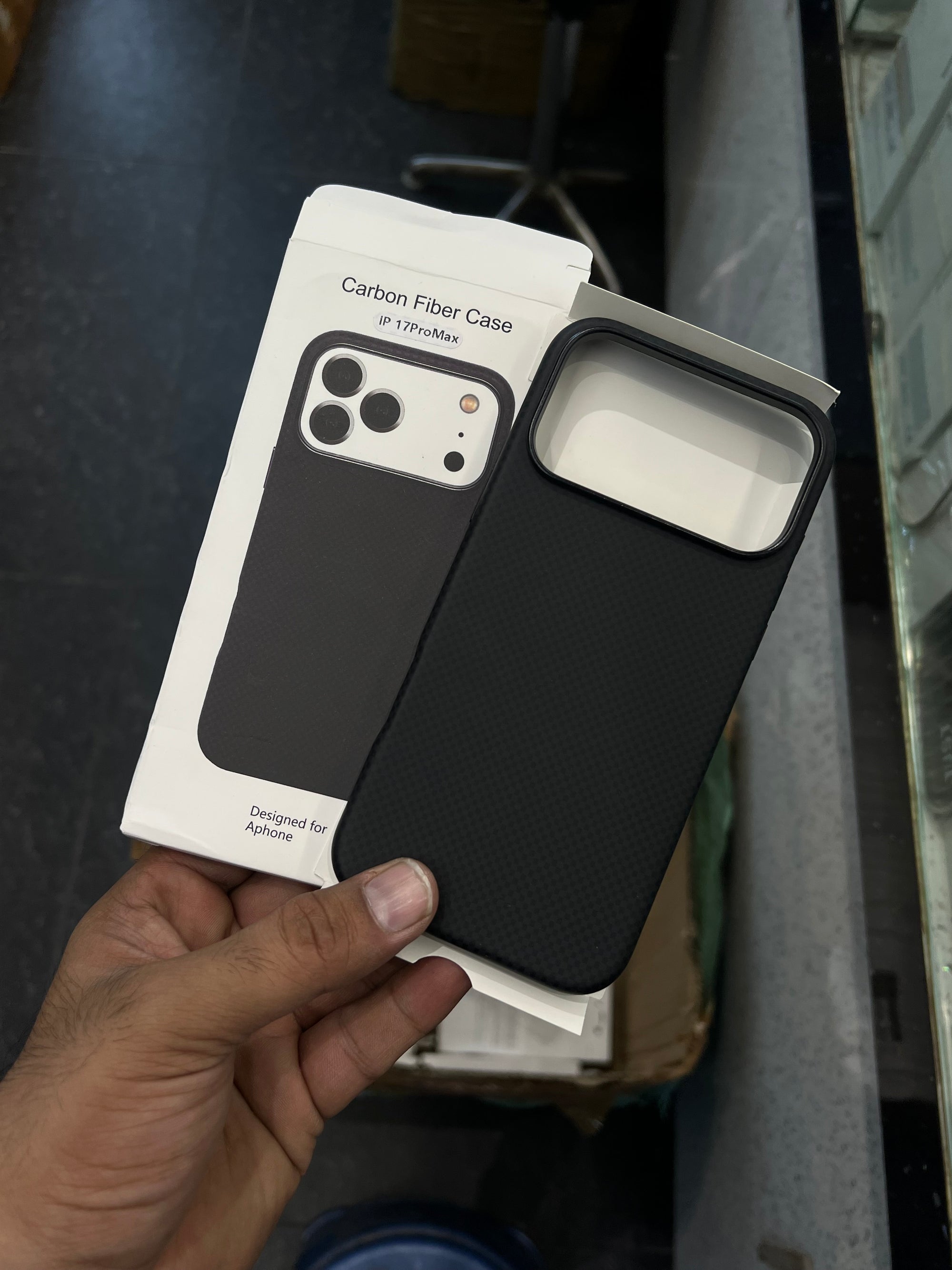Carbon case magsafe i phone 17 pro