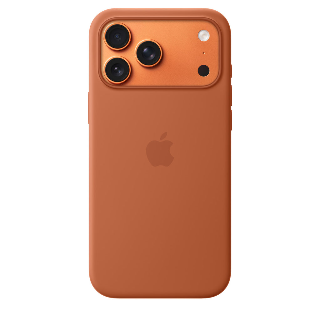 I phone 17 pro original terra cotta silicon case