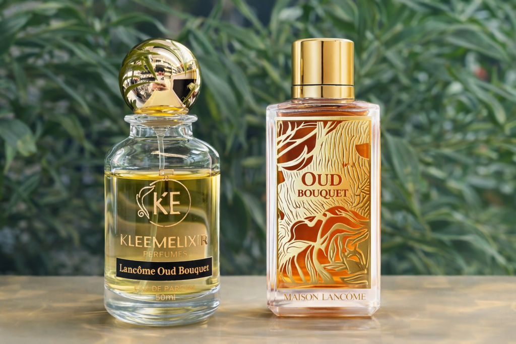 The perfume made by kleemelixir 50 ml same as orginal lancom oud bouquet