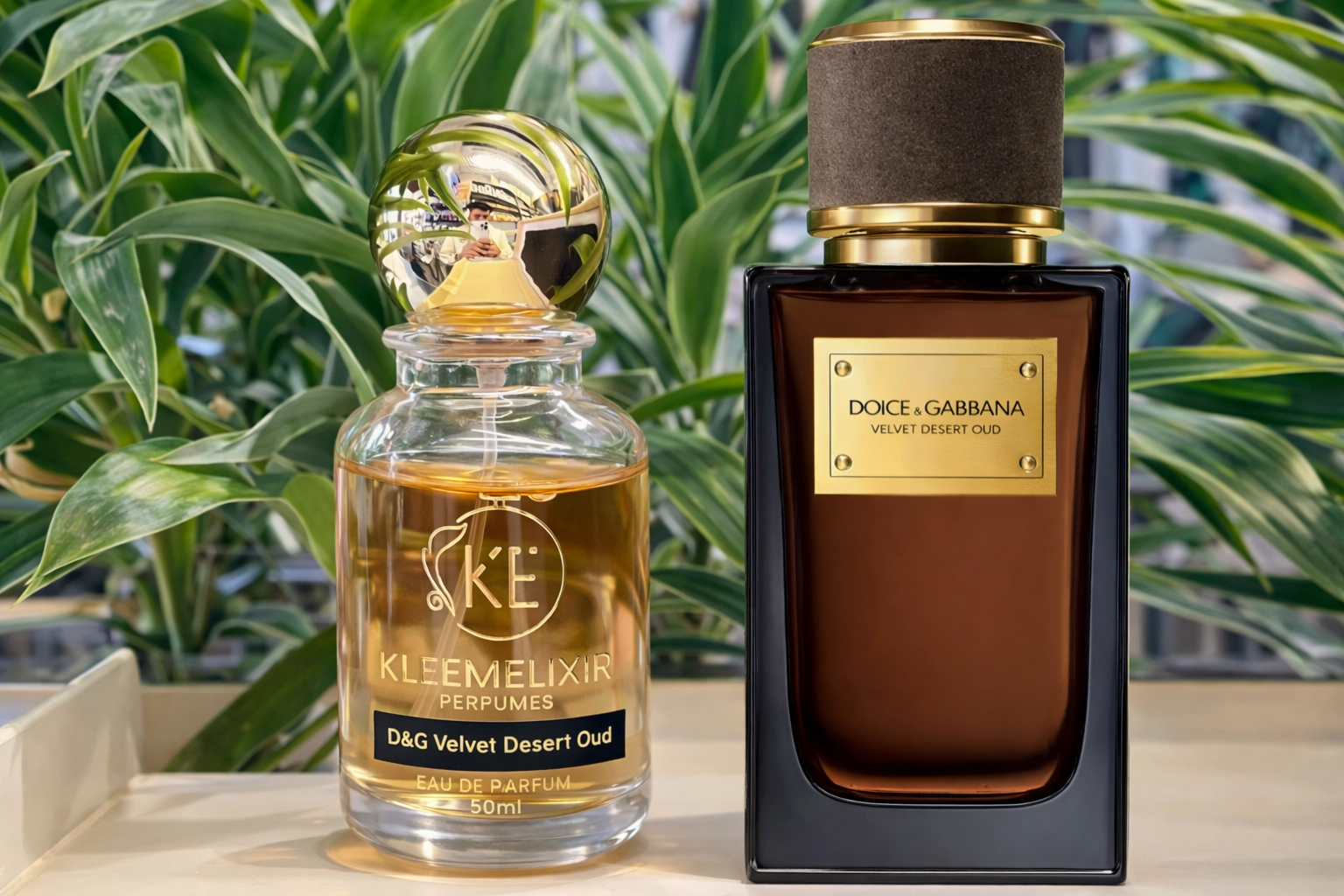 The perfume made by kleemelixir 50 ml same as original d&g desert velvet oud