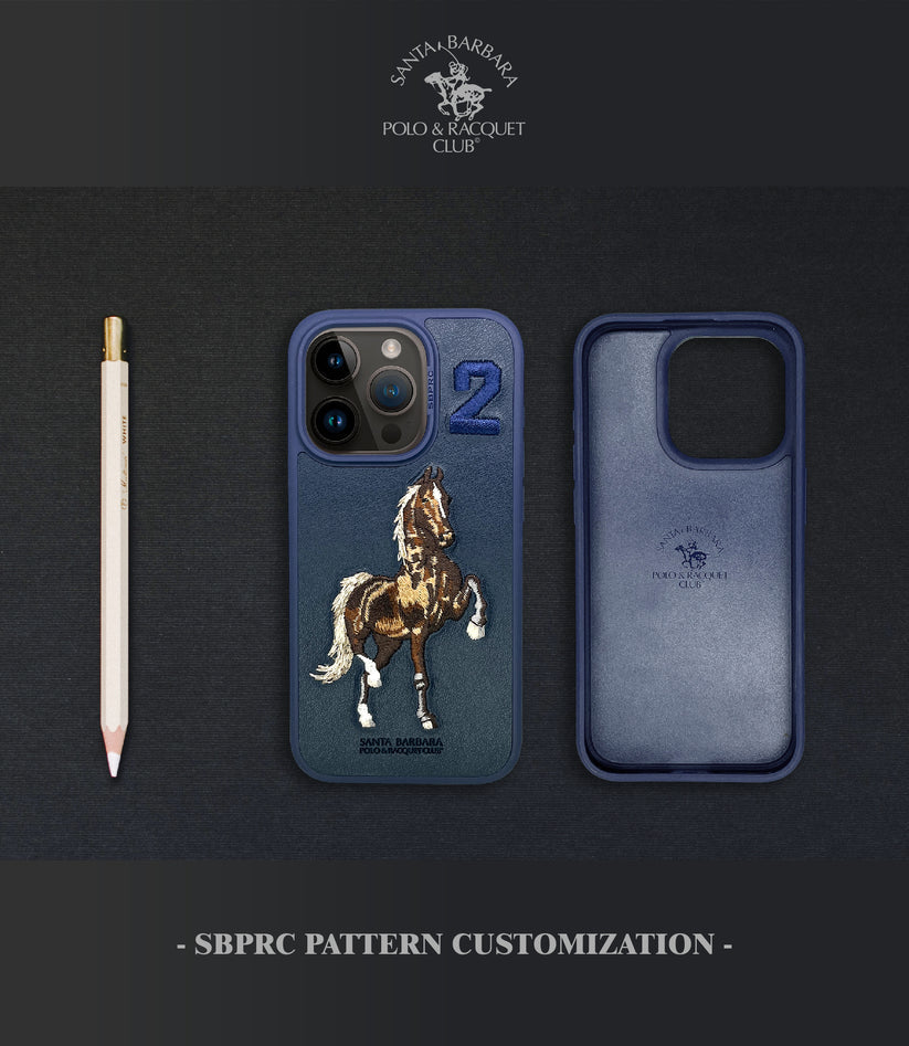 iPhone 16 Pro Boris Series Genuine Santa Barbara Leather Case