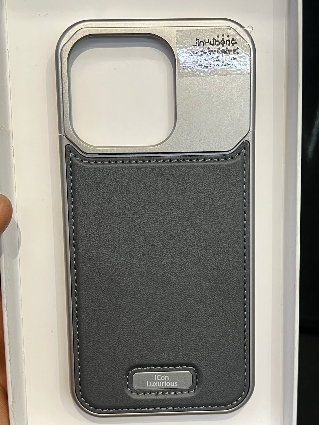 I phone 15 pro perfume metal case
