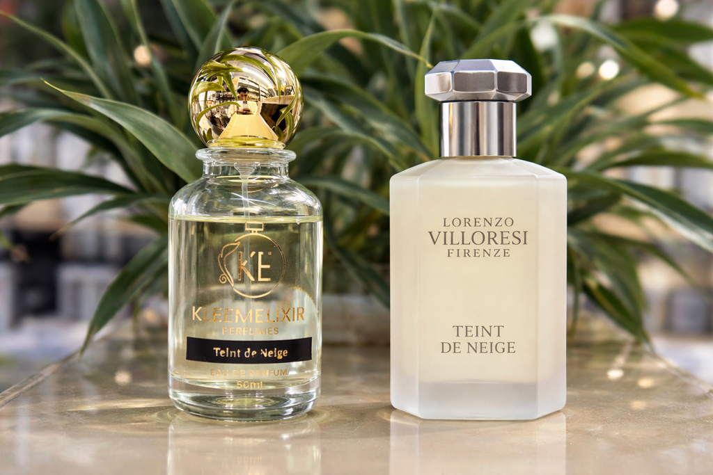 The perfume made by kleemelixir 50 ml same as original teint de neige