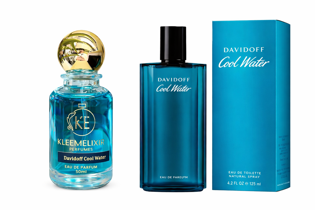 The perfume made by kleemelixir 50 ml same as original david of cool water