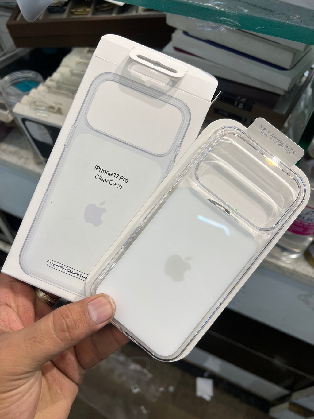 I phone 17 pro max original sensor button case with anti yellow