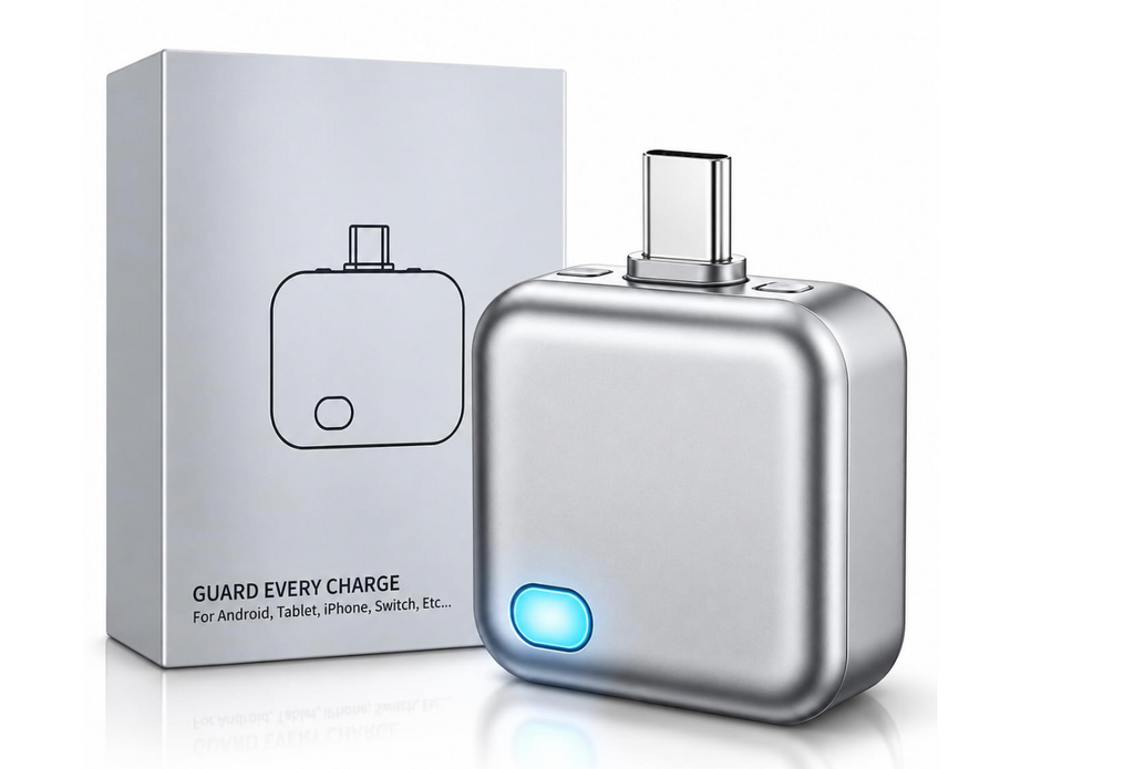 AI Powered Smart Charger Adapter Auto Power Disconnector Guard Every Mobile Android | Tablet | Apple | Switch | No Touch