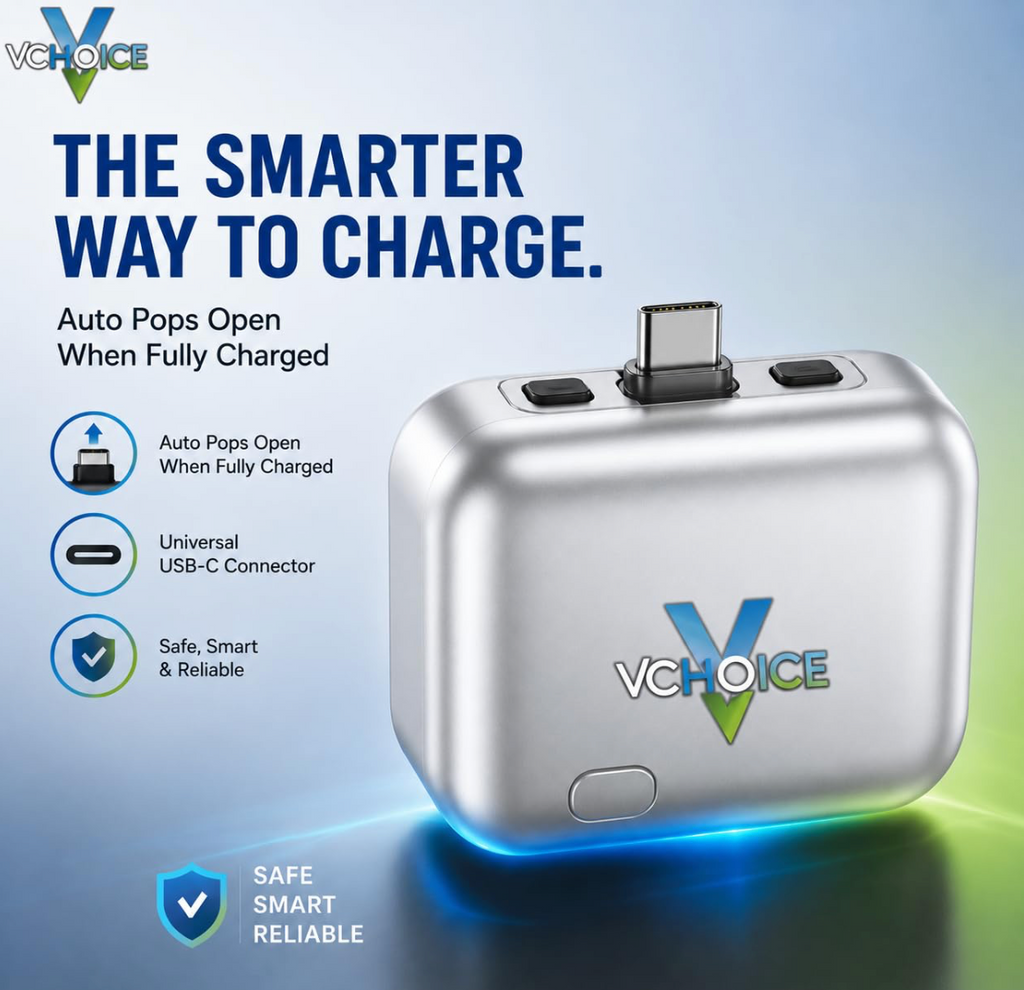 AI Powered Smart Charger Adapter Auto Power Disconnector Guard Every Mobile Android | Tablet | Apple | Switch | No Touch