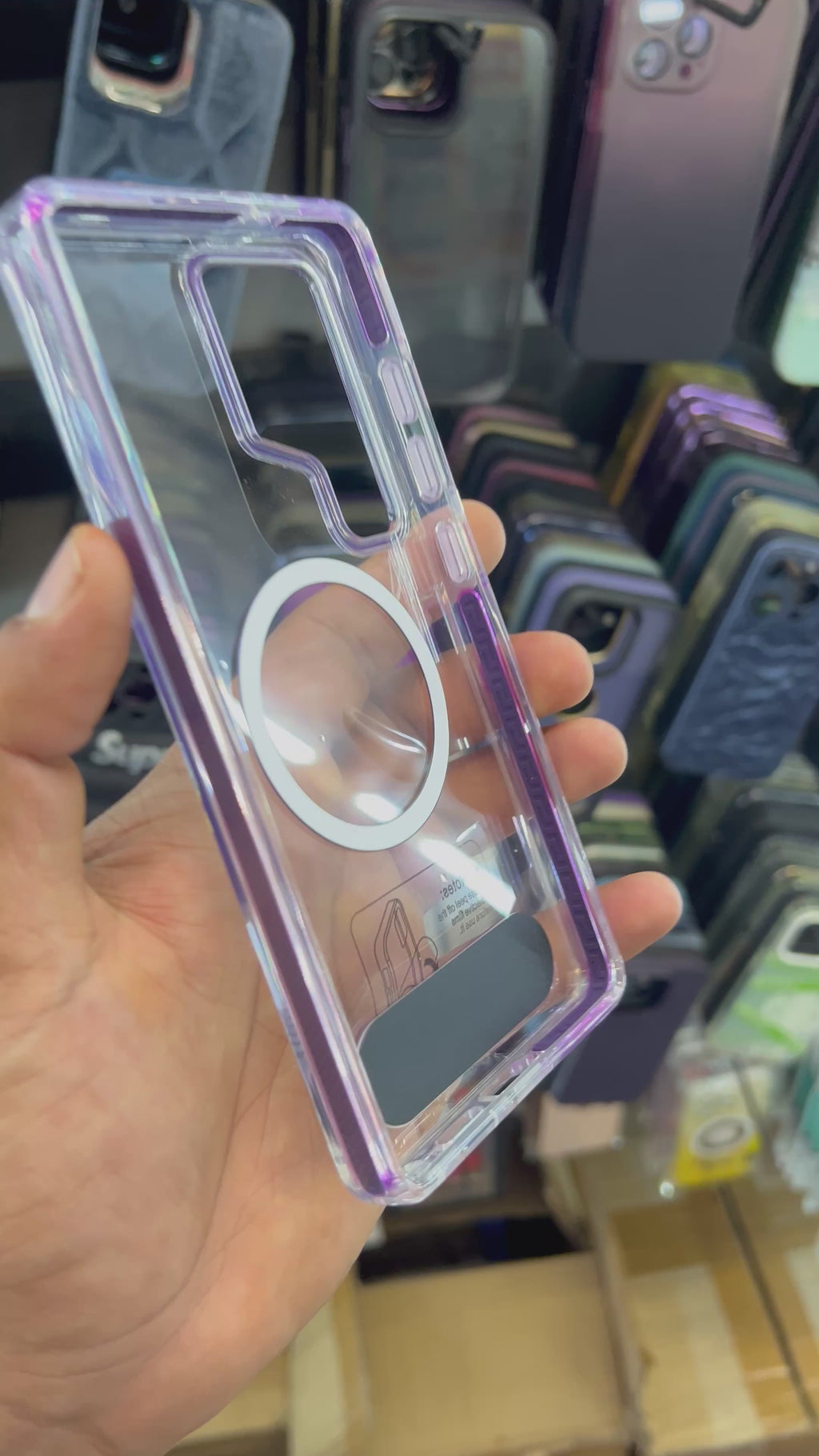 Samaung s25 ultra kick stand case wih drop Protection